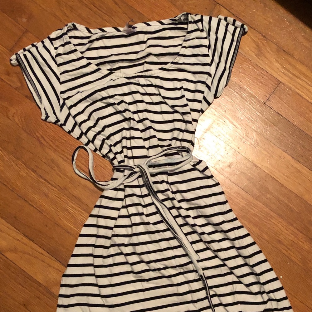 Maternity striped tunic